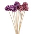 PICK SHINE PINECONE NAT LILA/PINK GLITTER 50CM ASS P/12