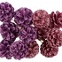 PICK SHINE PINECONE NAT LILA/PINK GLITTER 50CM ASS P/12