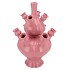 ROTTERDAM PINK VASE TUBE 31X31X46CM NM