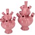 ROTTERDAM PINK VASE TUBE 31X31X46CM NM
