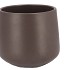 CERAMIC TAUPE MATT POT BERLIN 18CM