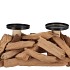 NATURE DRIFTWOOD T-LIGHT 32X20X13CM
