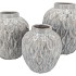 INGA BOA GREY POT ACTIVE GLAZE 23X23X25CM NM