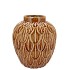 INGA BOA BROWN POT ACTIVE GLAZE 23X23X25CM NM