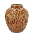 INGA BOA BROWN POT ACTIVE GLAZE 27X27X30CM NM