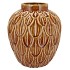 INGA BOA BROWN POT ACTIVE GLAZE 31X31X35CM NM