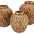 INGA BOA BROWN POT ACTIVE GLAZE 31X31X35CM NM