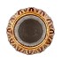 INGA BOA BROWN VASE NECK ACTIVE GLAZE 23X23X39CM NM