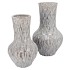 INGA BOA GREY VASE NECK ACTIVE GLAZE 23X23X39CM NM