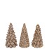 CONCRETE GOLDEN PINE TREE ASS 8X8X16CM