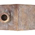 CONCRETE GOLDEN HOME 16X10X28CM