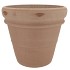 TERRACOTTA CHOCO DOPPIO D40XH37CM