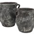 GAMLA GREY JUG EARS FLARED 20X19X21CM