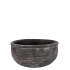 GAMLA GREY BOWL STRUCTURE STRIPE 19X19X12CM