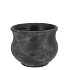 GAMLA GREY POT FLARED 19X19X15CM