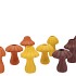 CONCRETE MUSHROOMS AUTUMN SPICES MIX ASS 9X9X11CM NM