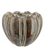 INGA GREEN POT ROUND ACTIVE GLAZE 25X25X19CM NM