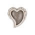 CONCRETE HEART TOP WINGS PLANTER CURVED 22X20X7CM NM