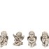 CONCRETE SAINT ANGEL SITTING ASS 7X9X11CM NM