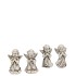 CONCRETE SAINT ANGEL PRAYING WINGS ASS 5X4X9CM