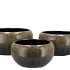 JADE FOREST GREEN BOWL ROUND 28X14CM