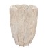 ALASKA WAVY SAND VASE 19X18X26CM NM