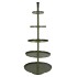 STORAGE SHELF BASIC MATT GREEN 63X63X155CM