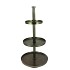 STORAGE SHELF BASIC FOIL GREEN 45X45X100CM