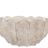 ALASKA WAVY SAND BOWL 25X25X13CM NM