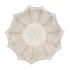 ALASKA WAVY SAND BOWL 25X25X13CM NM