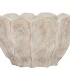 ALASKA WAVY SAND OVAL POT 31X19X21CM NM