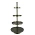 STORAGE SHELF BASIC FOIL GREEN 55X55X125CM