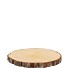 NATURE OAK SLICE ROUND D10-14CM X 2CM