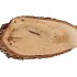 NATURE OAK SLICE OVAL D12-16CM / L25-30CM X 2CM NM