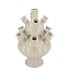 ROTTERDAM WHITE VASE TUBE 25X25X36CM NM
