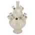 ROTTERDAM WHITE VASE TUBE 31X31X46CM NM
