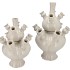 ROTTERDAM WHITE VASE TUBE 31X31X46CM NM