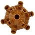 ROTTERDAM BROWN VASE TUBE 31X31X46CM NM
