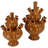 ROTTERDAM BROWN VASE TUBE 31X31X46CM NM