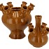 ROTTERDAM BROWN VASE TUBE 31X31X46CM NM