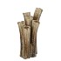 INGA BARRIER GREEN VASE TUBE ACTIVE GLAZE 17X14X28CM NM