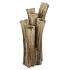 INGA BARRIER GREEN VASE TUBE ACTIVE GLAZE 18X16X39CM NM