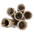 INGA BARRIER GREEN VASE TUBE ACTIVE GLAZE 18X16X39CM NM