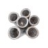 INGA BARRIER GREY VASE TUBE ACTIVE GLAZE 17X14X28CM NM