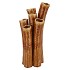 INGA BARRIER BROWN VASE TUBE ACTIVE GLAZE 18X16X39CM NM