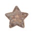 CONCRETE GOLDEN STAR PLATE 28X28X5CM NM