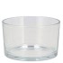 GLASS BOWL CILINDER 13X13X8CM