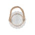 GLASS ROPE RIBBED 9X9X8CM