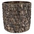 NEPAL IRON POT BIRCH MOSAIC 33X33X32M NM