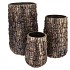 NEPAL IRON BOTTLE BIRCH MOSAIC 29X29X46M NM